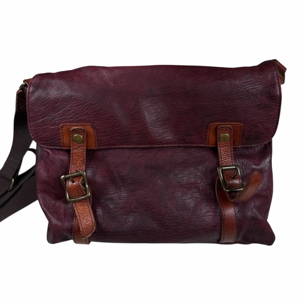 Ellington Leather Messenger Adjustable Strap Bag - image 1